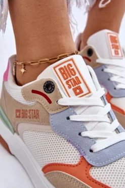 Damskie Buty Sportowe Sneakersy Big Star LL274437 Multikolor