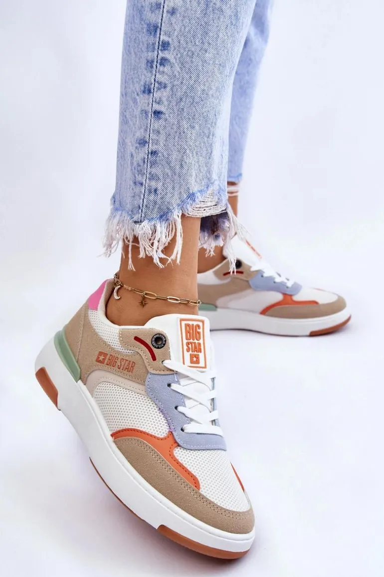 Damskie Buty Sportowe Sneakersy Big Star LL274437 Multikolor