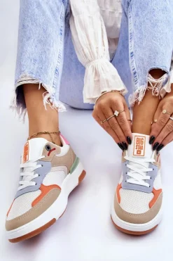 Damskie Buty Sportowe Sneakersy Big Star LL274437 Multikolor