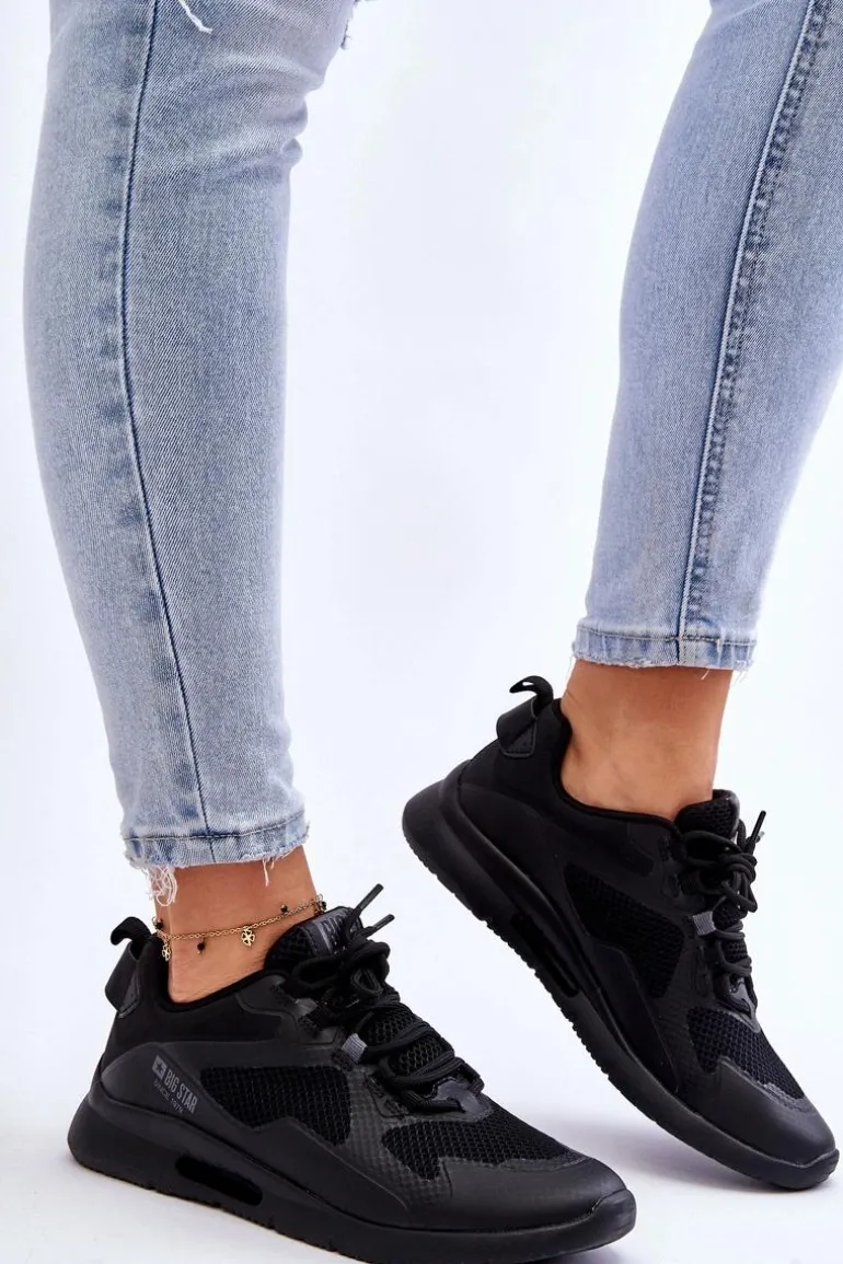 Damskie Buty Sportowe Sneakersy Big Star LL274372 Czarne