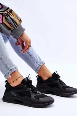 Damskie Buty Sportowe Sneakersy Big Star LL274372 Czarne