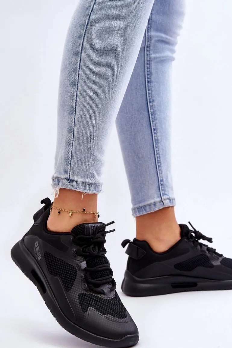 Damskie Buty Sportowe Sneakersy Big Star LL274372 Czarne