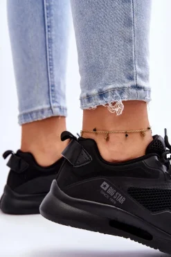 Damskie Buty Sportowe Sneakersy Big Star LL274372 Czarne