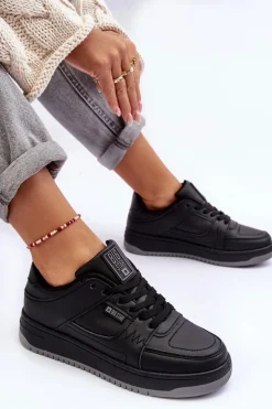 Damskie Buty Sportowe Sneakersy Big Star MM274353 Czane