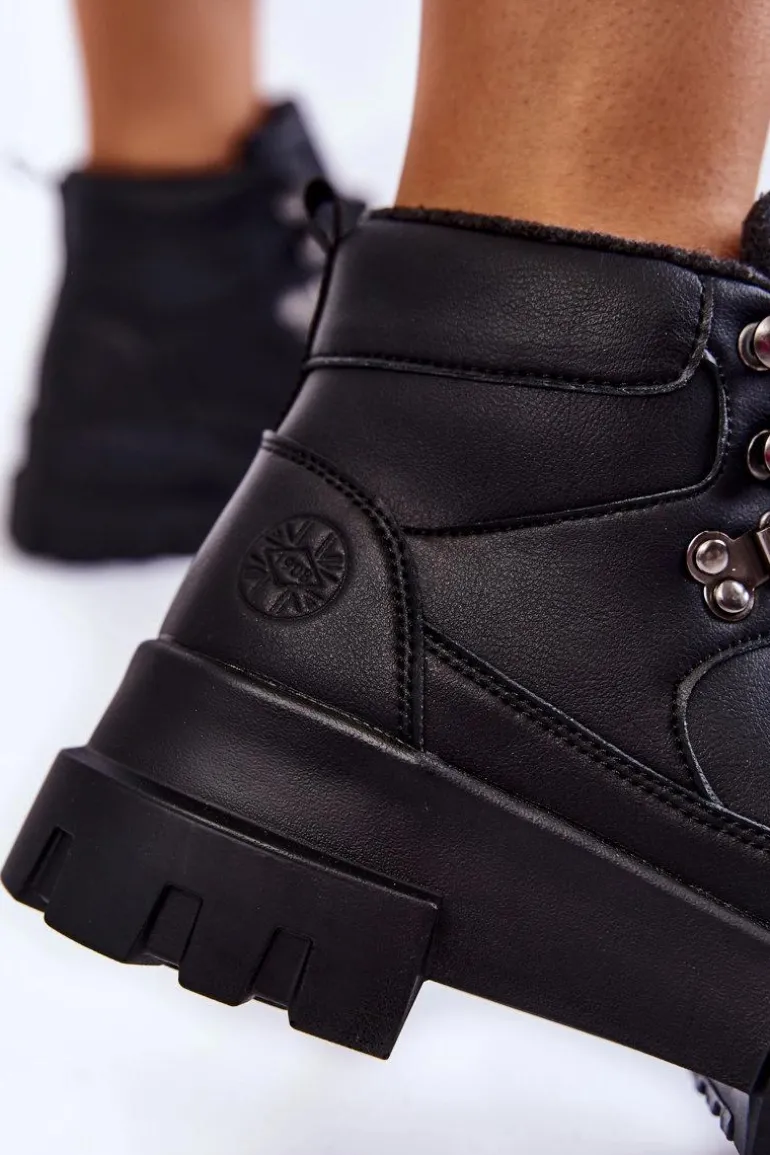 Damskie Buty Trekkingowe Lee Cooper LCJ-22-31-1435 Czarne