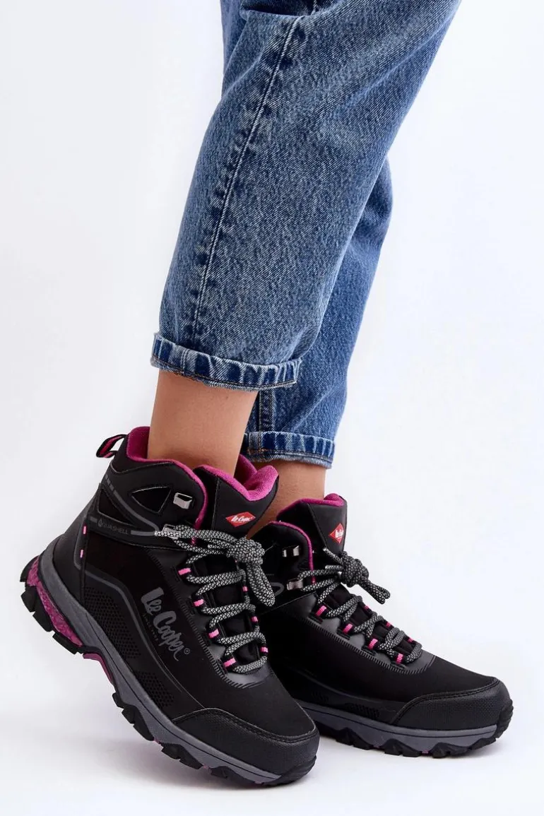 Damskie Buty Trekkingowe Trapery Lee Cooper LCJ-23-01-2020L Czarne