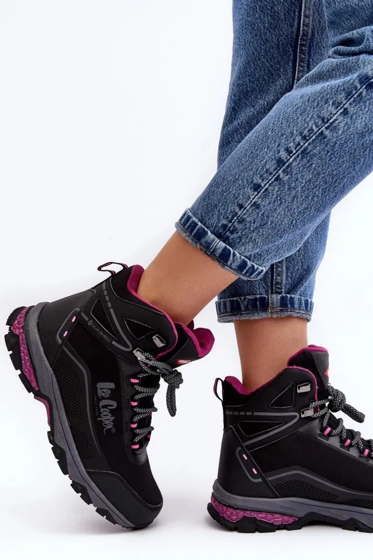 Damskie Buty Trekkingowe Trapery Lee Cooper LCJ-23-01-2020L Czarne