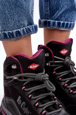 Damskie Buty Trekkingowe Trapery Lee Cooper LCJ-23-01-2020L Czarne