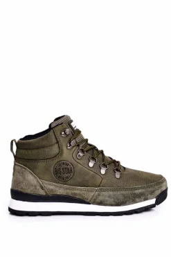 Damskie Buty Trekkingowe Big Star Khaki GG274617