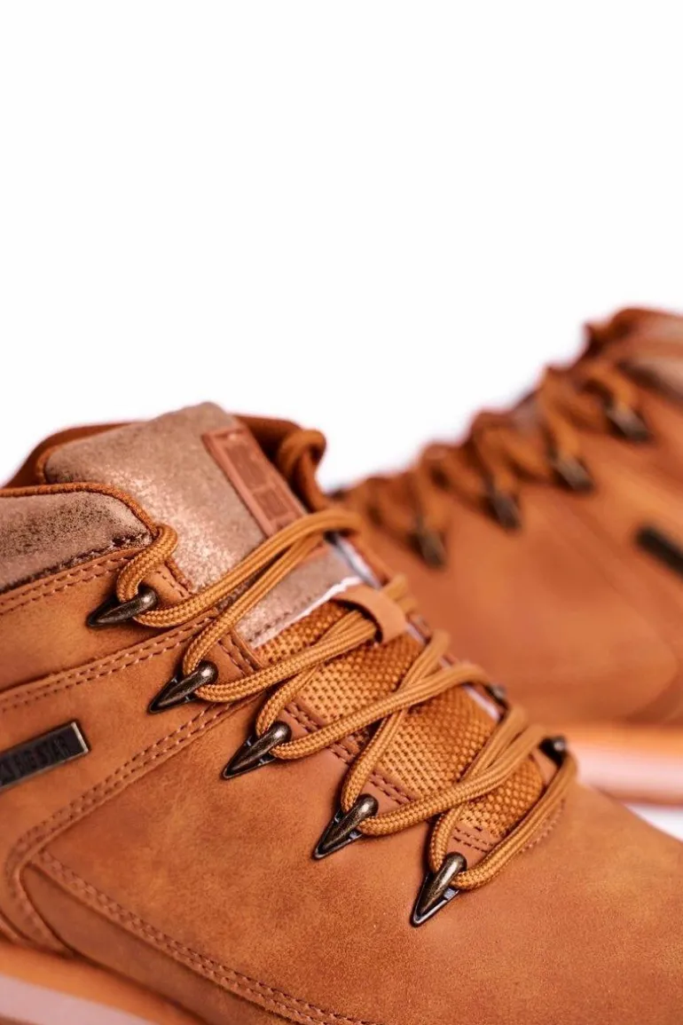 Damskie Buty Trekkingowe Big Star Camel GG274497