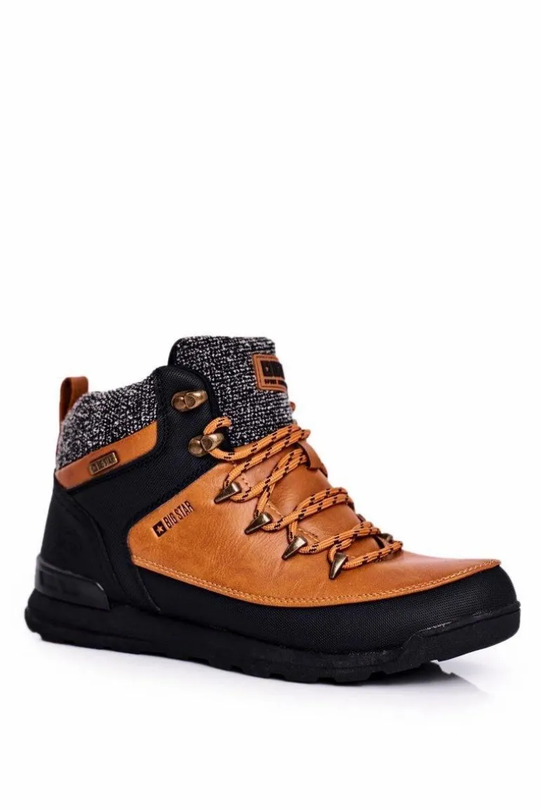 Damskie Buty Trekkingowe Big Star Camel GG274619