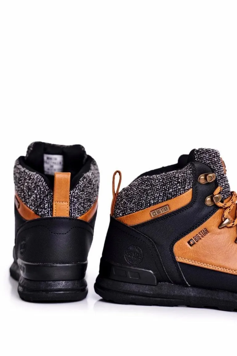 Damskie Buty Trekkingowe Big Star Camel GG274619