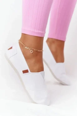 Damskie Espadryle Białe After Hours