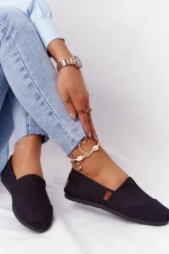 Damskie Espadryle Czarne After Hours