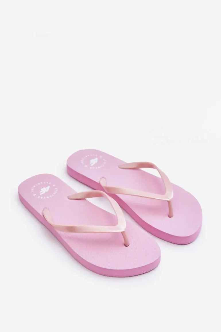 Damskie Japonki Klapki 4F 4FSS23FFLIF064-56S Różowe