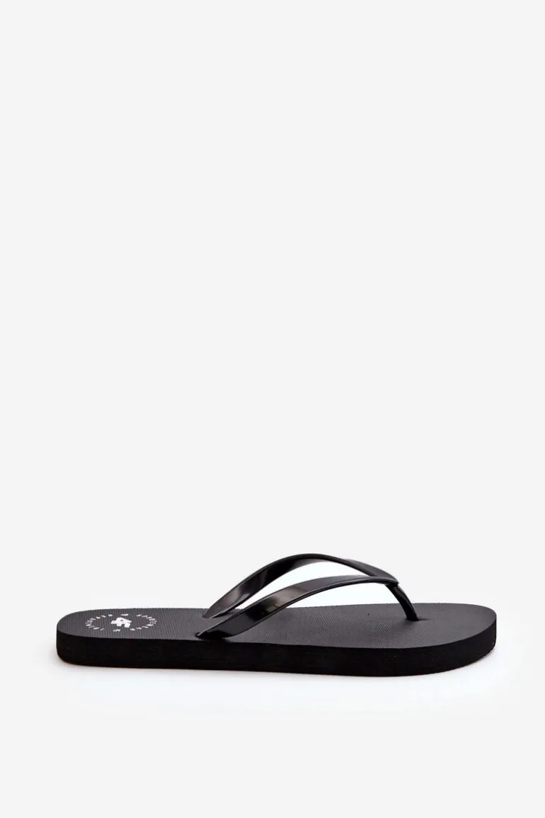 Damskie Japonki Klapki 4FMM00FFLIF018-21S Czarne