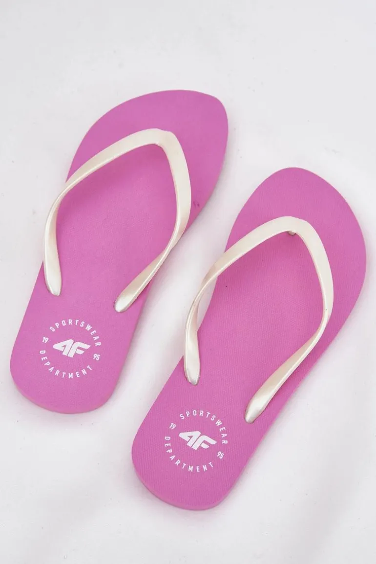 Damskie Japonki Klapki 4FMM00FFLIF018-54S Różowe