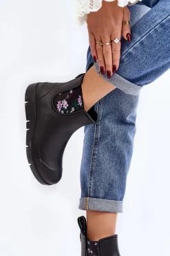 Damskie Kalosze Stella 773 Lemigo Czarne