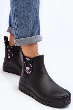 Damskie Kalosze Stella 773 Lemigo Czarne