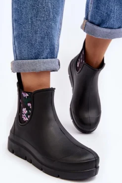 Damskie Kalosze Stella 773 Lemigo Czarne