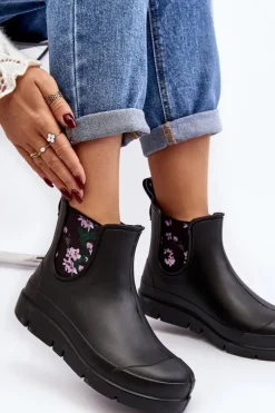 Damskie Kalosze Stella 773 Lemigo Czarne