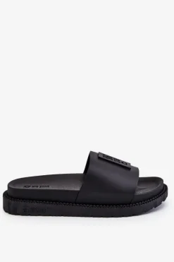 Damskie Klapki Big Star LL274429 Czarne