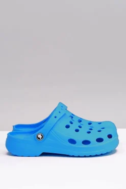 Damskie Klapki EVA Błękitne Piankowe Kroksy