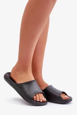 Damskie Klapki 4F 4FMM00FFLIF093A-20S Czarne