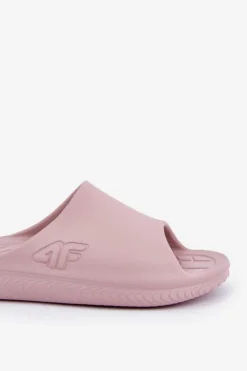 Damskie Klapki 4F 4FMM00FFLIF093A-56S Jasnoróżowe