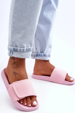 Damskie Klapki 4F 4FSS23FFLIF070-56S Różowe