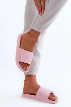Damskie Klapki 4FMM00FFLIF031A-56S Jasnoróżowe