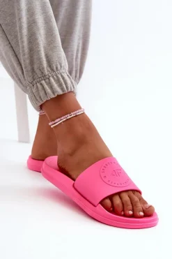 Damskie Klapki 4FMM00FFLIF045-53S Fuksja