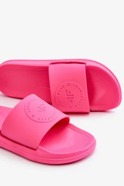 Damskie Klapki 4FMM00FFLIF045-53S Fuksja