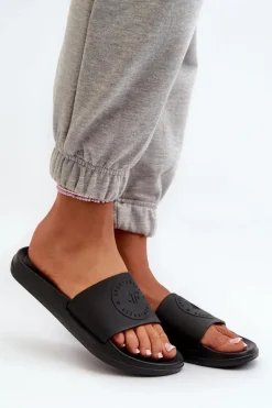 Damskie Klapki 4FMM00FFLIF045-20S Czarne