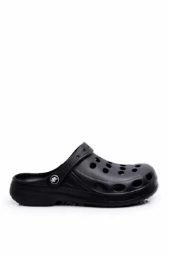 Damskie Klapki Sandały Lekkie Czarne Piankowe EVA