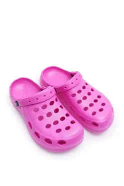 Damskie Klapki Sandały Na Basen Różowe Piankowe EVA