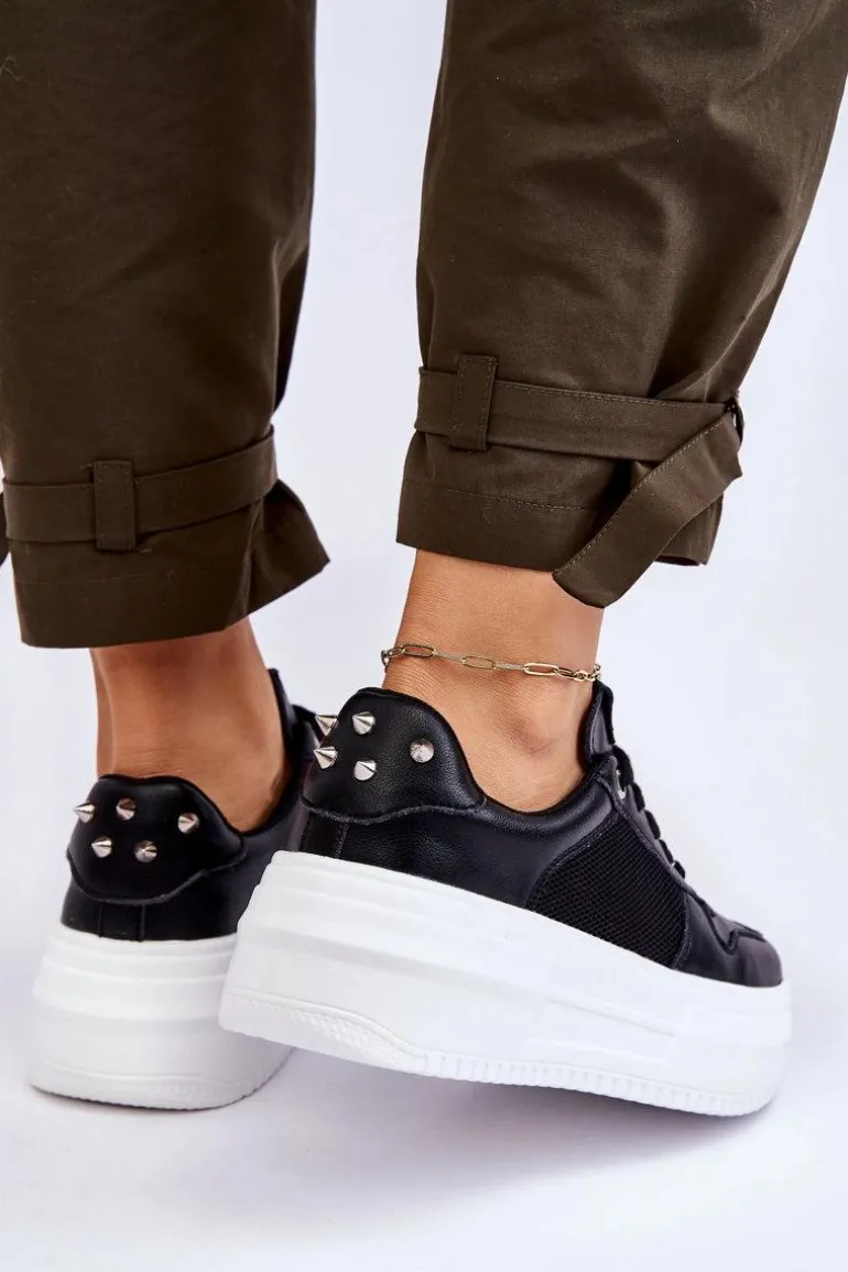 Damskie Klasyczne Buty Sportowe GOE LL2N4061 Czarne