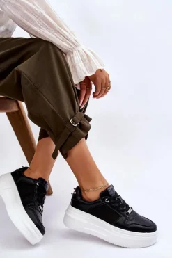 Damskie Klasyczne Buty Sportowe GOE LL2N4061 Czarne