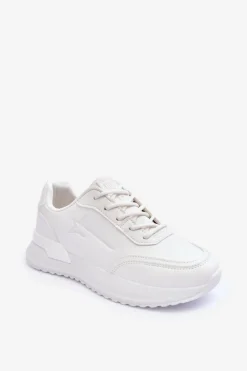 Damskie Klasyczne Buty Sportowe Big Star MM274224 Białe