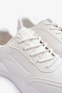 Damskie Klasyczne Buty Sportowe Big Star MM274224 Białe