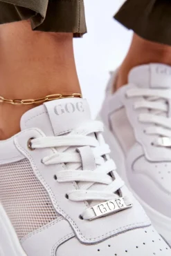 Damskie Klasyczne Buty Sportowe GOE LL2N4060 Białe