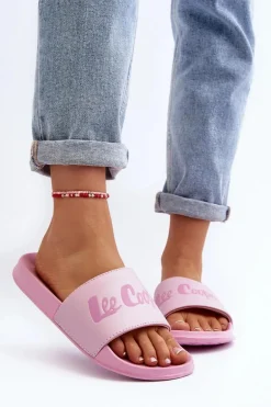 Damskie Klasyczne Klapki Lee Cooper LCW-24-42-2488L Różowe