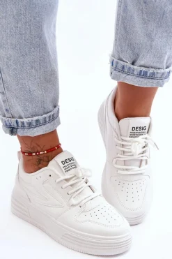 Damskie Klasyczne Sportowe Buty Białe Avra