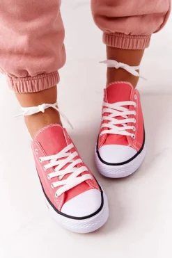 Damskie Klasyczne Trampki Koralowe Omerta