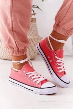Damskie Klasyczne Trampki Koralowe Omerta