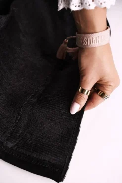 Damskie Kozaki Za Kolano Zamszowe Czarne Gracelyn