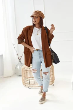 Damskie Logowane Tenisówki Slip-On Khaki Challenge