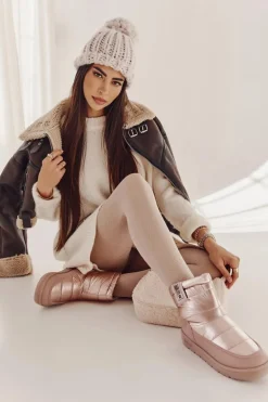 Damskie Śniegowce Big Star II274119 Różowe