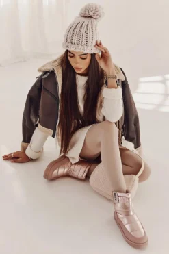 Damskie Śniegowce Big Star II274119 Różowe