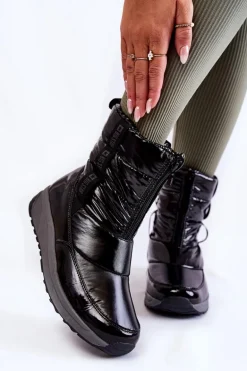 Damskie Śniegowce Big Star KK274392 Czarne